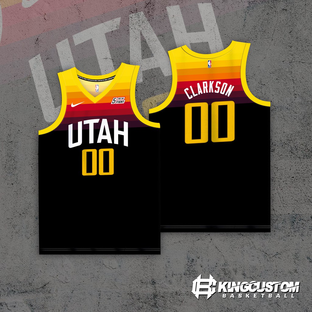 utah jazz sublimation jersey