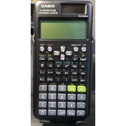 Casio fx-991ES Plus 2 Scientific Calculator with 417 Functions and Display,  Natural