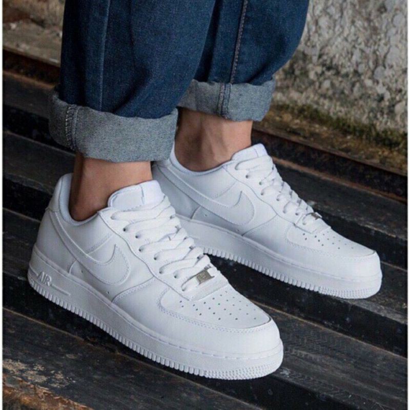 Air force ones all white clearance womens