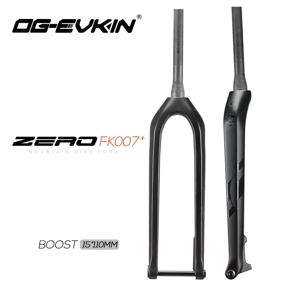 OG EVKIN Carbon Mountain Bicycle Fork 29er Thru Axle 15x110mm MTB