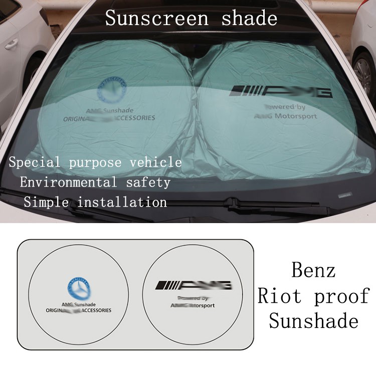 Mercedes on sale sun shade