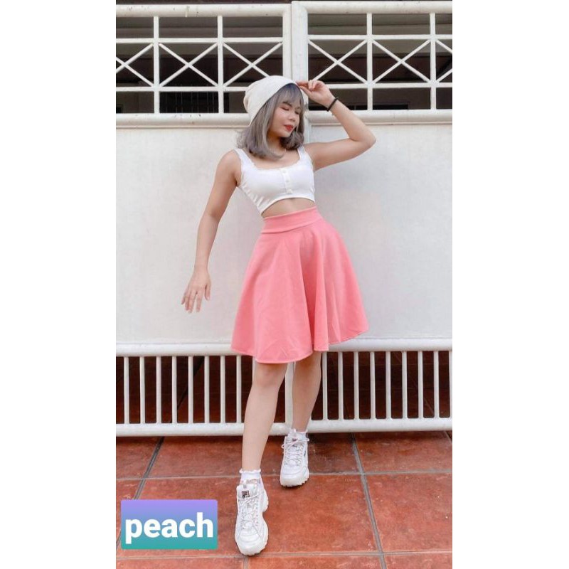 Plain white 2024 skater skirt