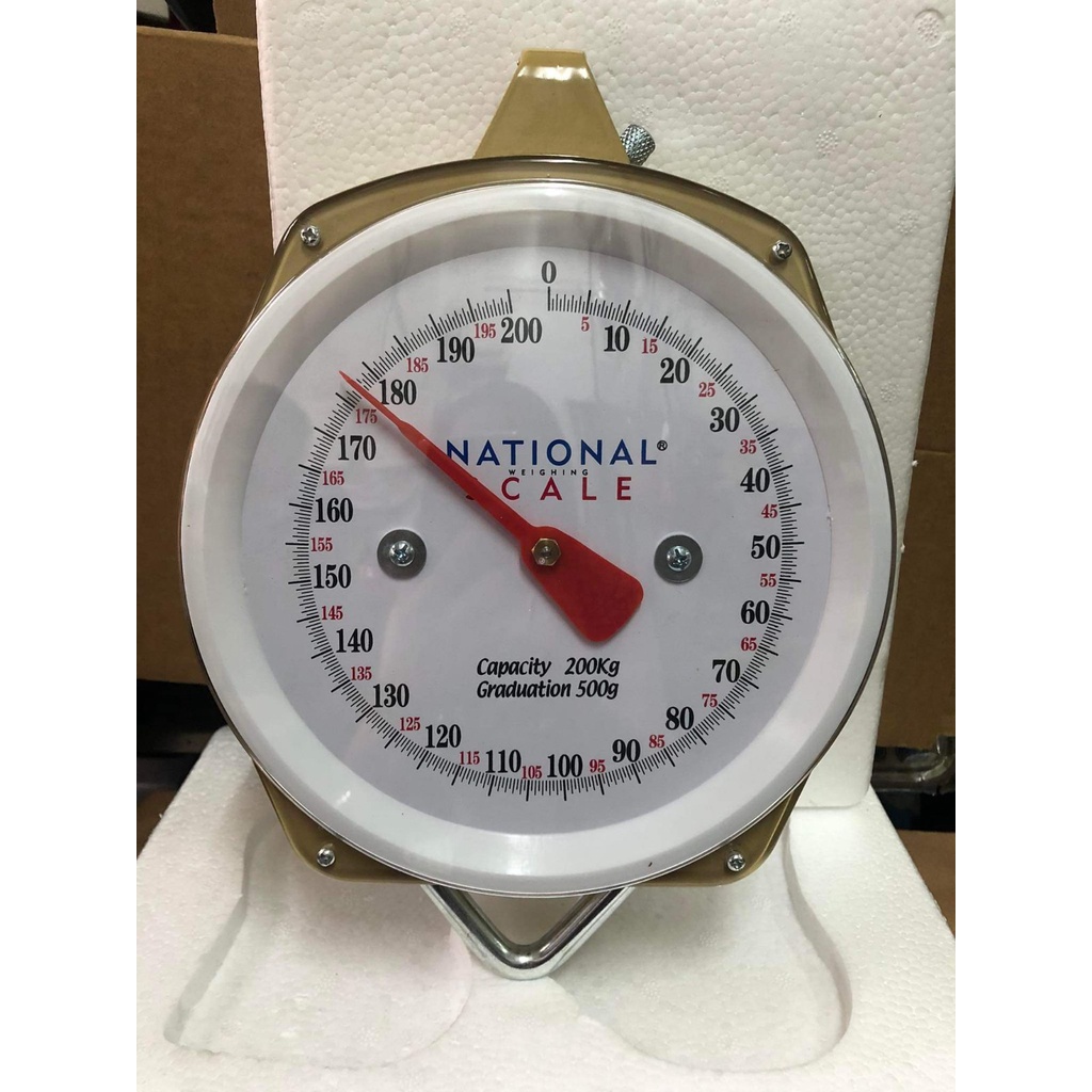 NATIONAL HANGING WEIGHING SCALE CAPACITY: 100kg, 150kg, 200kg