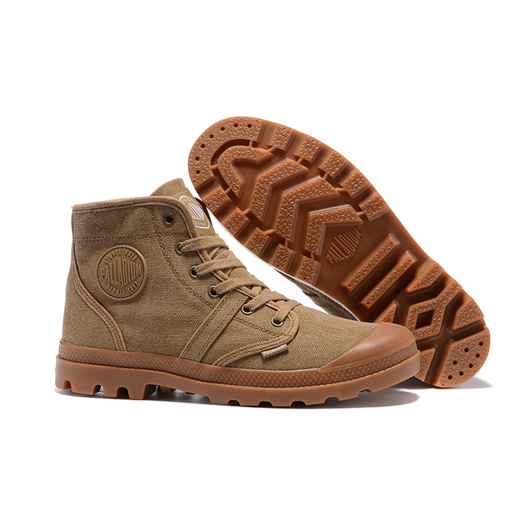 PALLADIUM High Top Casual Canvas Shoes Classic Martin Boots Couple Style