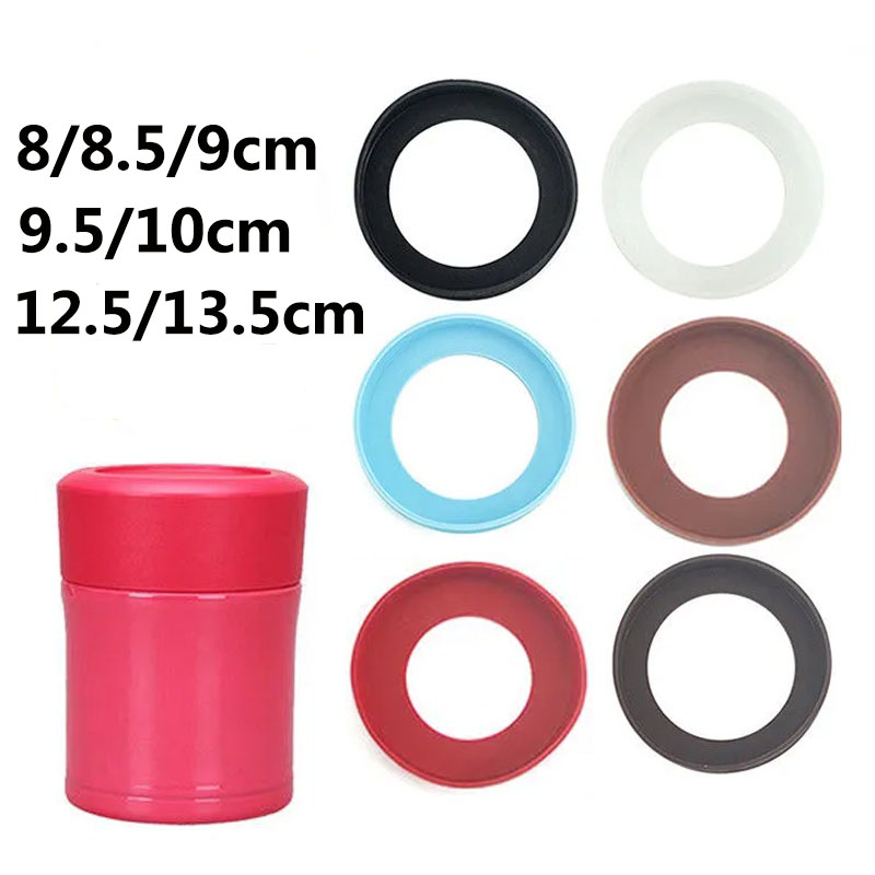 7.5cm 9cm Cup Cover Sport Water Bottle Cover Space Pot Silicone