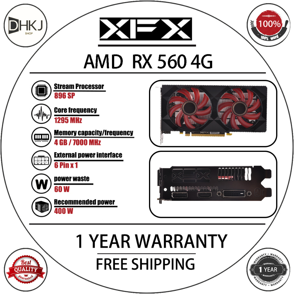 Nvidia discount rx 560