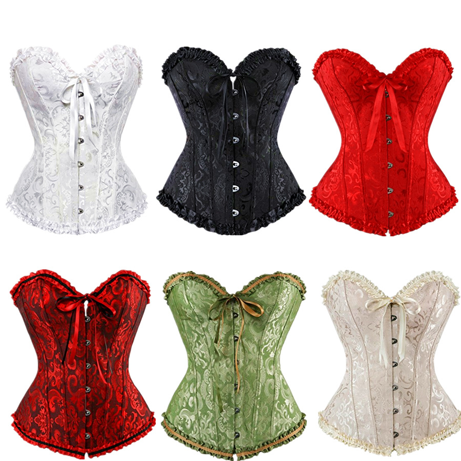 Buy Push-Up Embroidered Corset Top Online