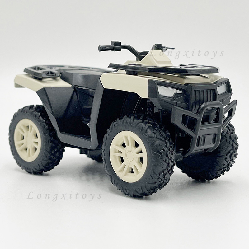 1:50 Diecast Metal Model Toy Quad ATV With Jet-Ski Trailer Children Gifts