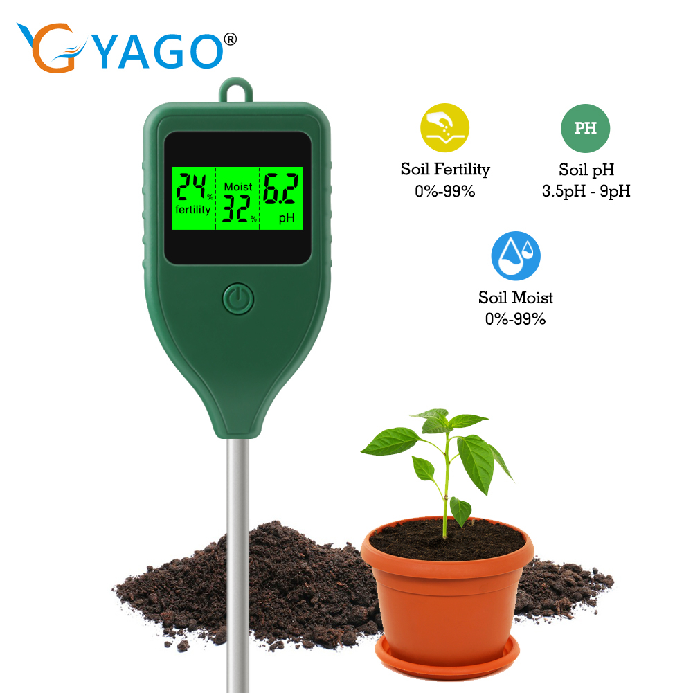 Yieryi Specialized Stainless Steel Compost Soil Thermometer No Batteries  Required To Detect Garden Lawn Temperature - AliExpress