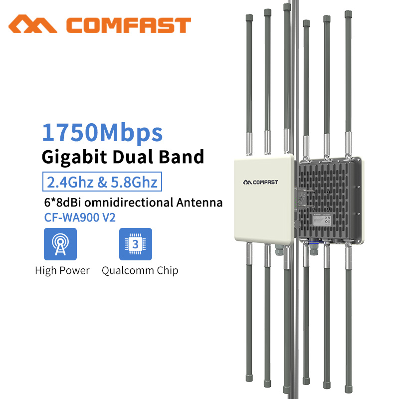 Comfast CF-E393AX 3000Mbps Gigabit WiFi 6 Wireless Ceiling AP Dual Band  2.4G+5Ghz 802.11AX Wifi 6 Access Point Router Booster AP