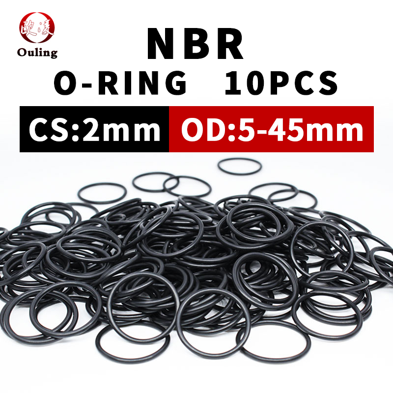 Rubber O Rings Kit O Ring Gasket Rubber Seal Ring Kit Thickness 1