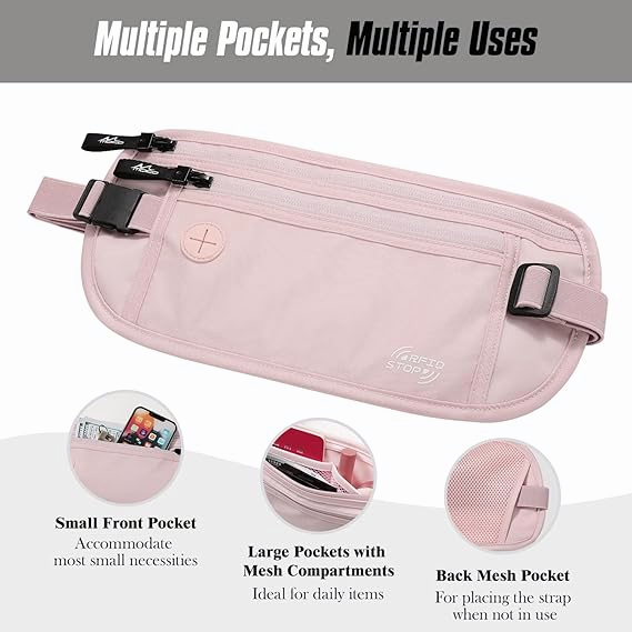 MoKo Fanny Packs for Women Men, Fashion Running Waist