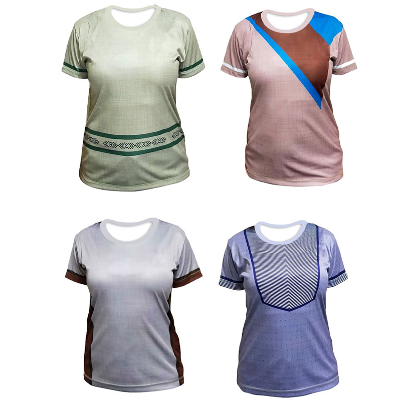 Women's Sublimation T-Shirts - 100% Polyester