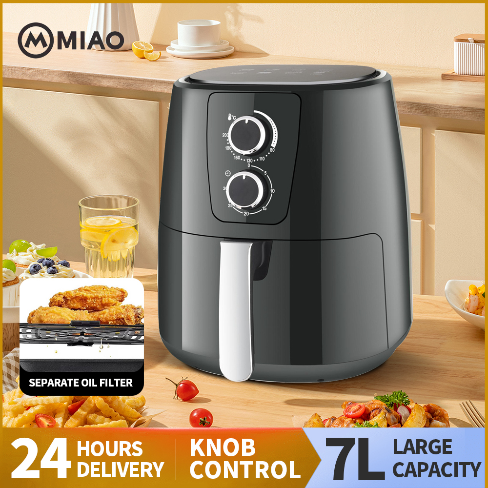 Smart Air Fryer 4.5l Large-capacity Household Multi-functional Smart  Oil-free Smokeless Electric Oven Air Fryer 220v