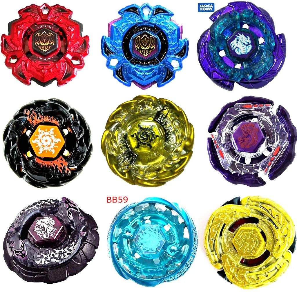 TAKARA TOMY Japanese BEYBLADE Metal Fusion BB88 BB99 BB48 BB95