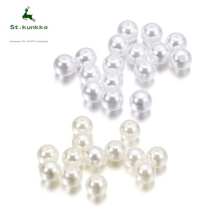 1200pcs 6mm Natural & Synthetic Round Stone Beads Gemstone Beading Loose  Gemstone Hole Size 1mm DIY Smooth Beads for Bracelet Necklace Earrings