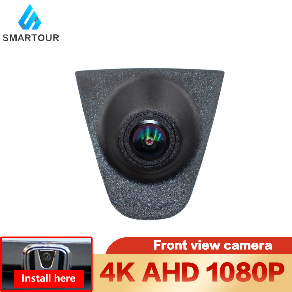 Hd Ahd 1080p Logo Fisheye Car Front View Camera For Toyota Prado