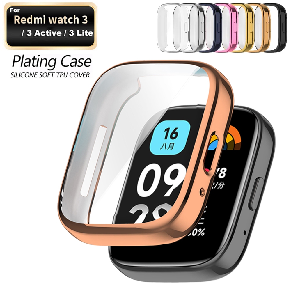 TPU Screen Protector Case For Xiaomi Redmi Watch Active/Lite Full Cover  Protective Shell Watch Case For Redmi Watch Shopee Philippines