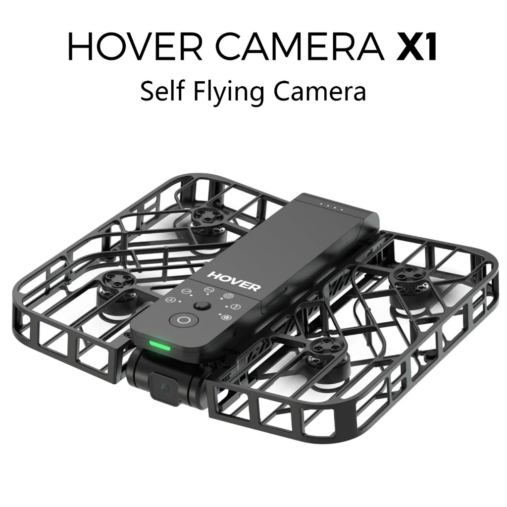 HOVERAir X1 Pocket-Sized Self-Flying Camera – Drones Kaki, 53% OFF