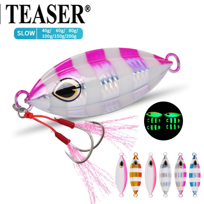 Lead Metal Jig Fishing Lure with Bkk Assist Hooks - China Fishing Tackle  and Fishing Lure price