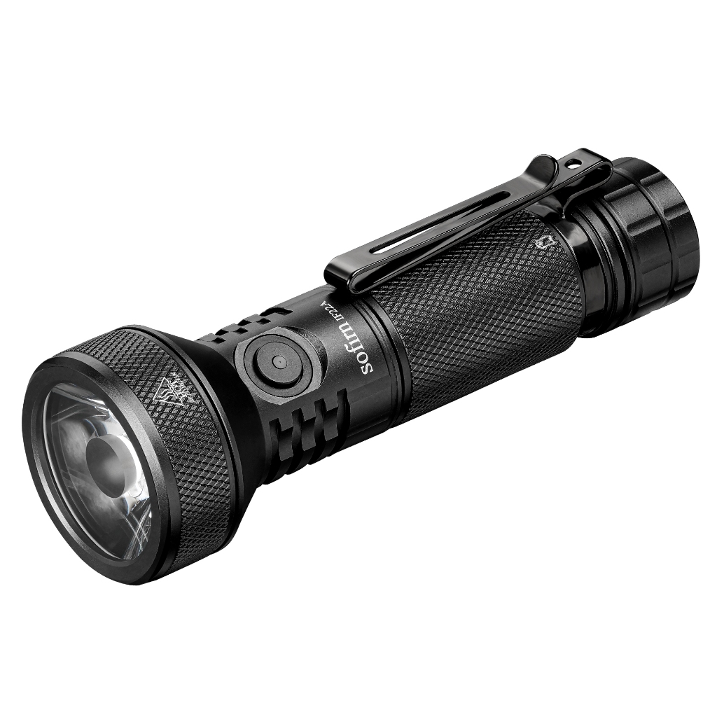 Sofirn SF26 Tactical Flashlight Max 2000 Lumens, Rechargeable EDC  Flashlight SFT40 LED with Tail Switch