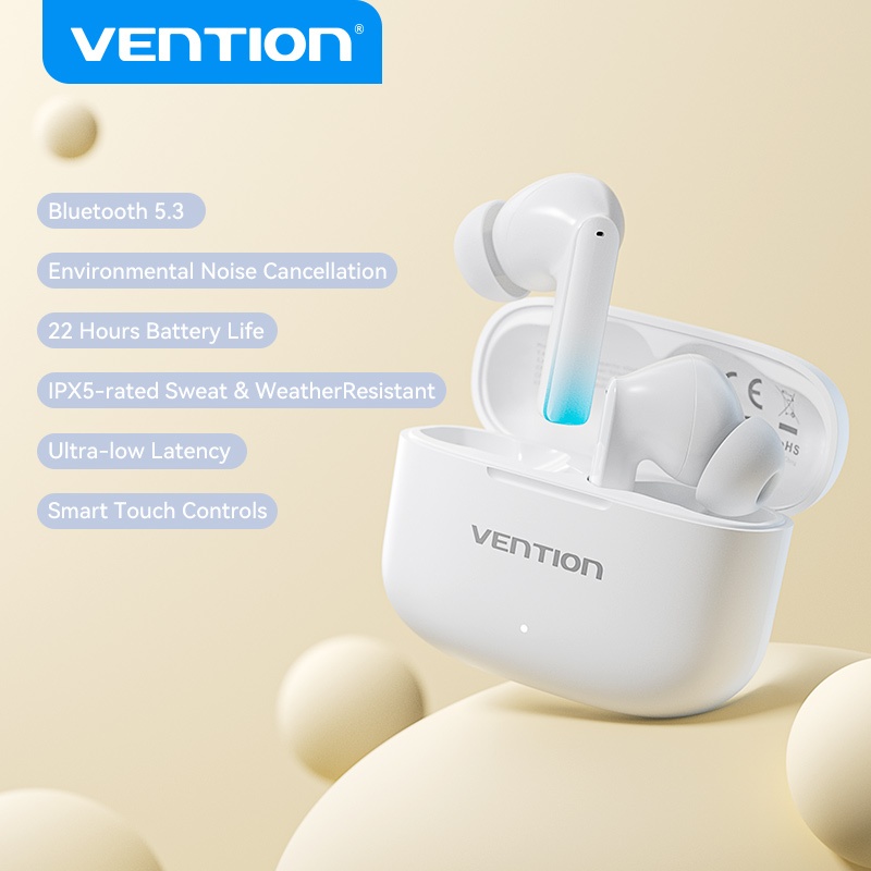 Vention Elf E04 TWS IPX5 True Wireless Earphones Bluetooth 5.3 TWS For Iphone Android