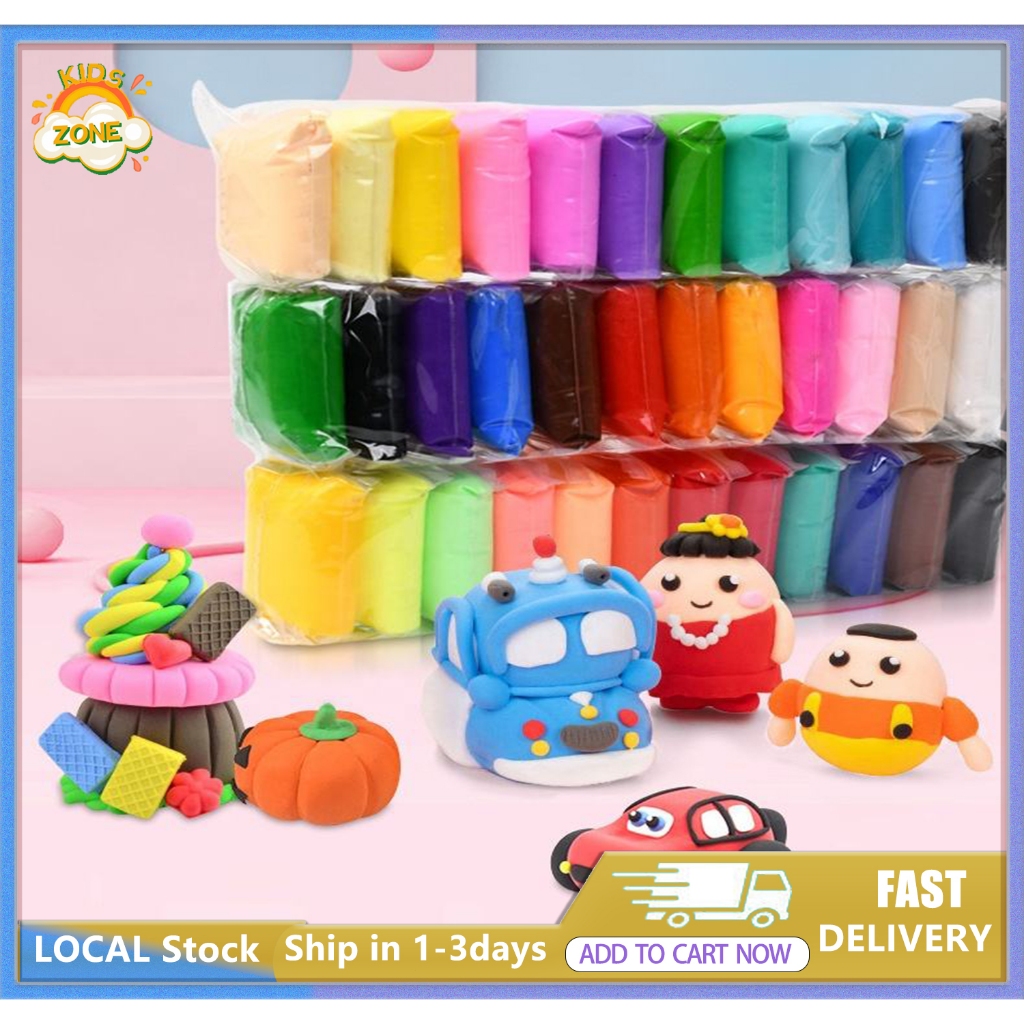 Christmas Gift for Kids, Air Dry Clay 56 Colors, Modeling Clay for Kids,  DIY Mol