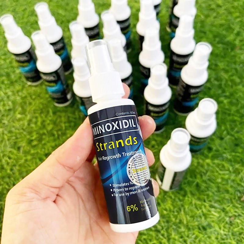 Strands Minoxidil 6% Topical Solution for Men and Women Hair