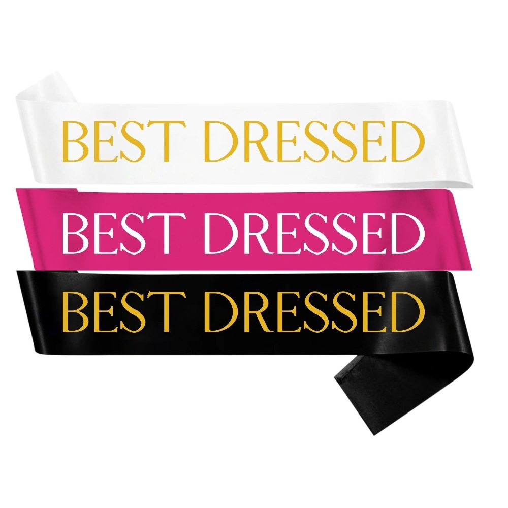 Award for best dressed sale