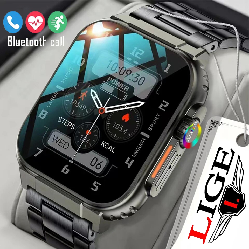 Acquista 1.85 Watch 8 Ultra Smartwatch Wireless Charging Bluetooth Call  Watch For Men Women IP67 Waterproof Heart Rate Sleep Monitoring Smart Watch