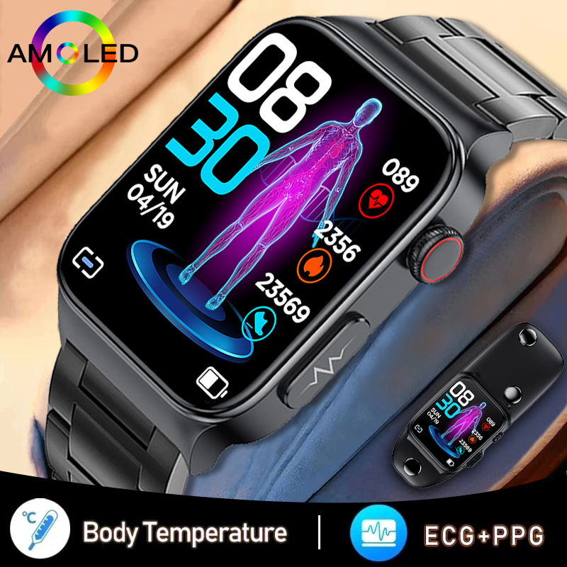 Smart Watch HK85 AMOLED 1.43 BT Call Health Monitoring Always on