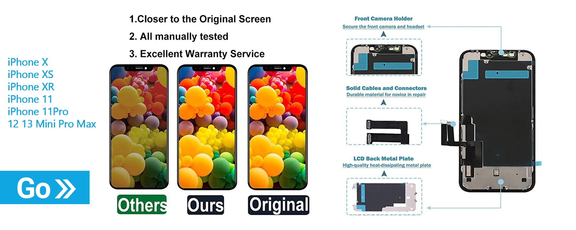 Huawei MediaPad M5 Lite 8 LCD & Digitiser Complete JDN2-W09 JDN2-W09  JDN2-AL00 - WS Parts