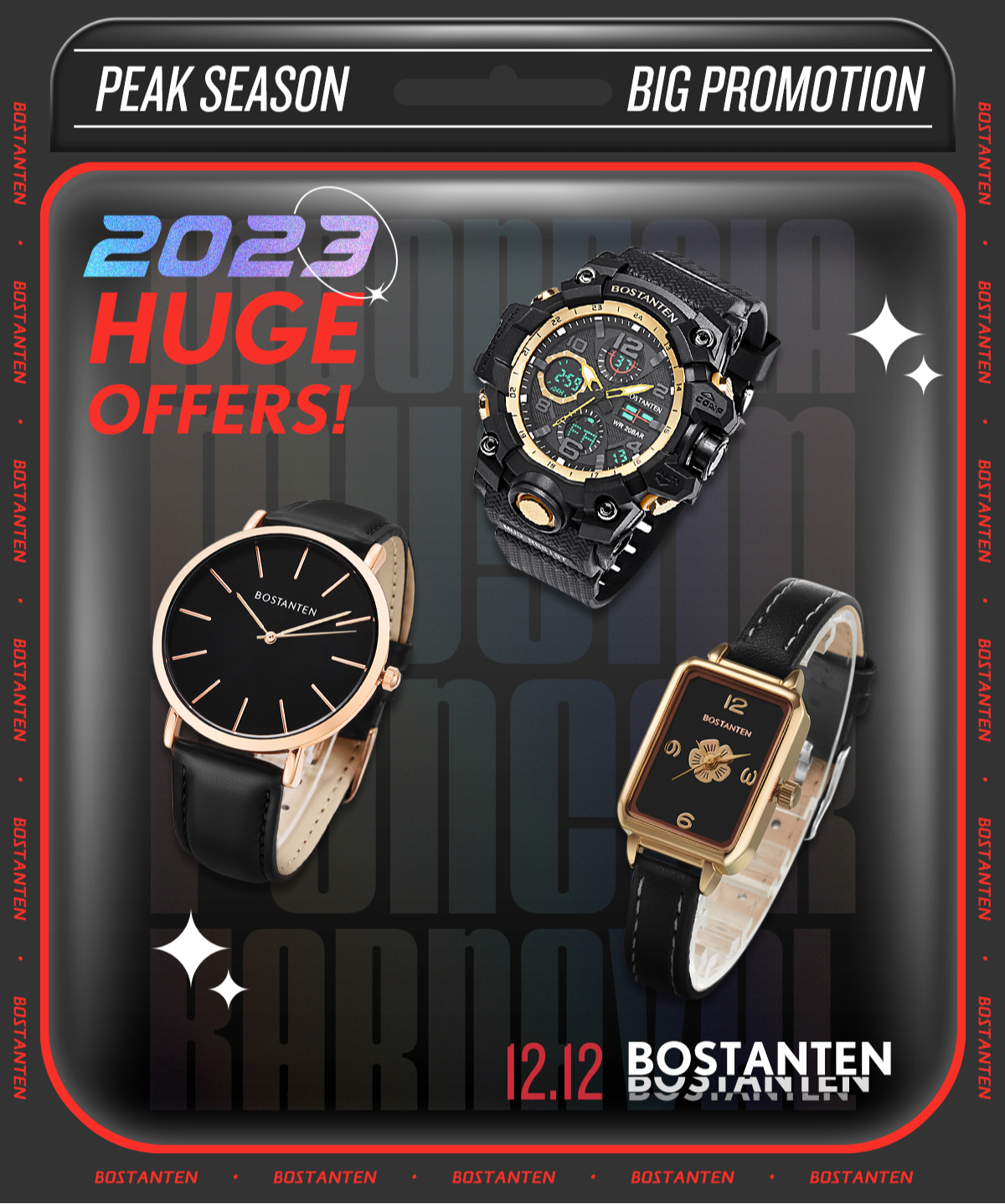 Bostanten Watch Online Shop Shopee Philippines