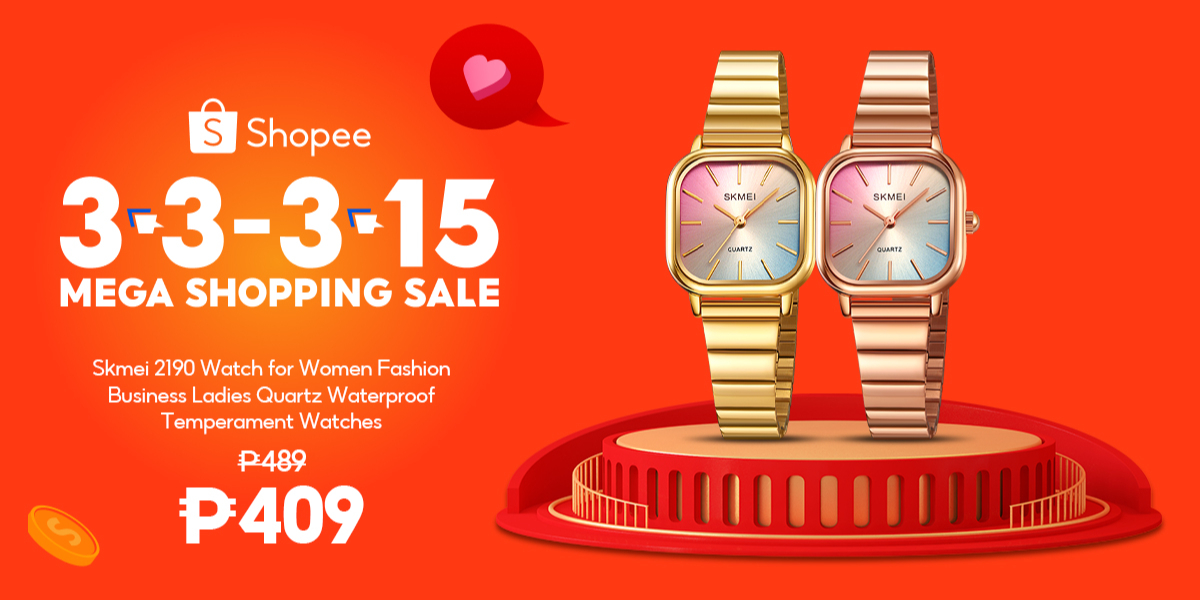 Shopee skmei watch sale