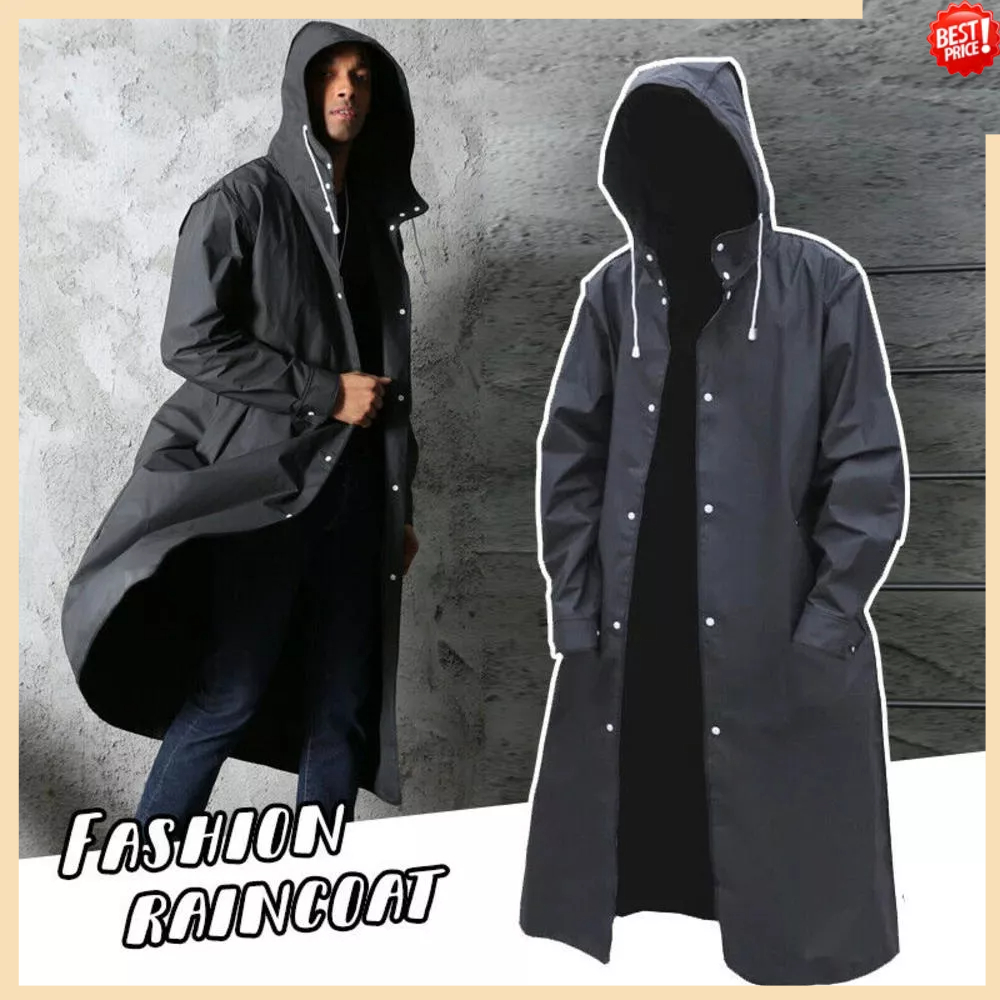 Trench style outlet raincoat