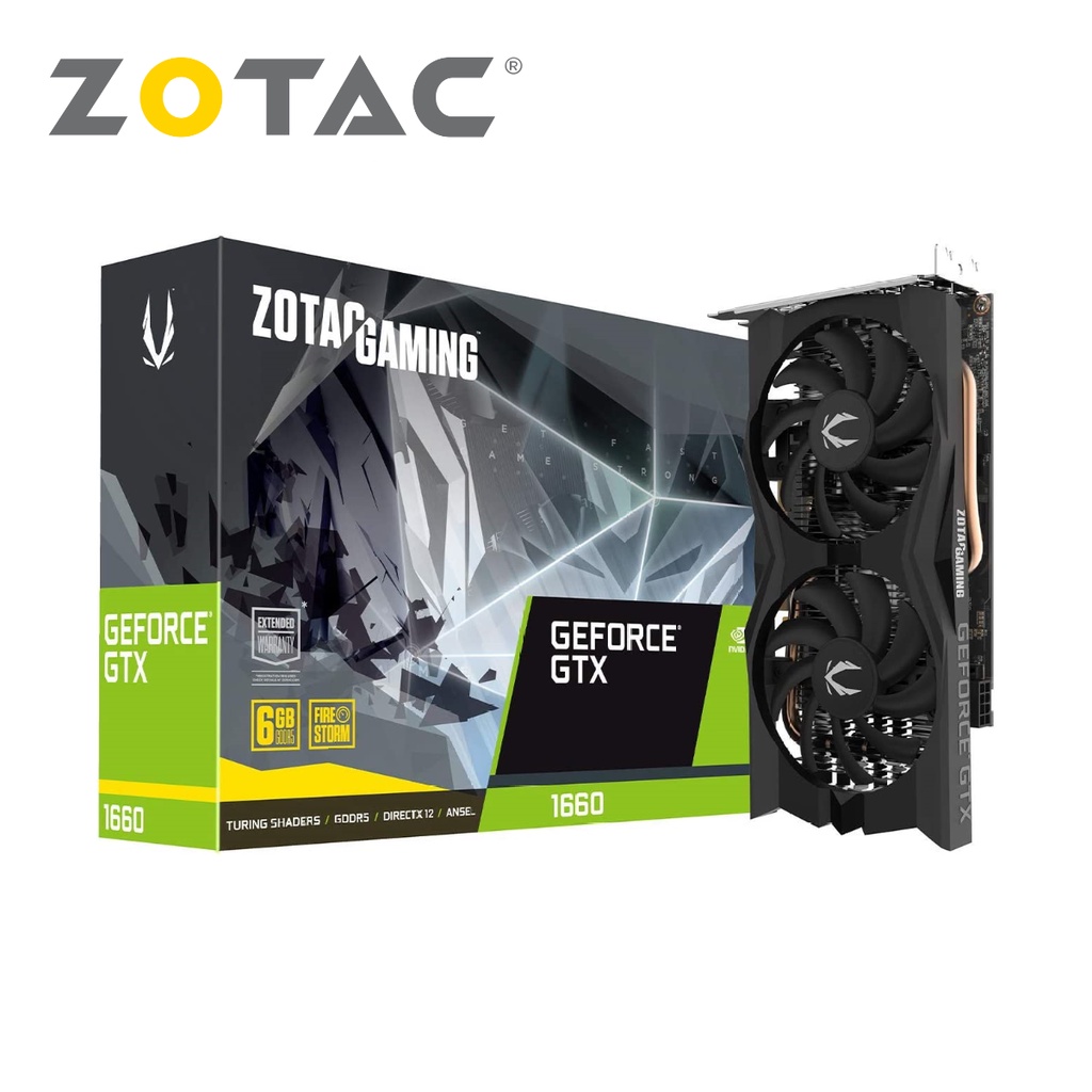 ZOTAC GAMING GeForce GTX 1660 SUPER Twi… - PCパーツ