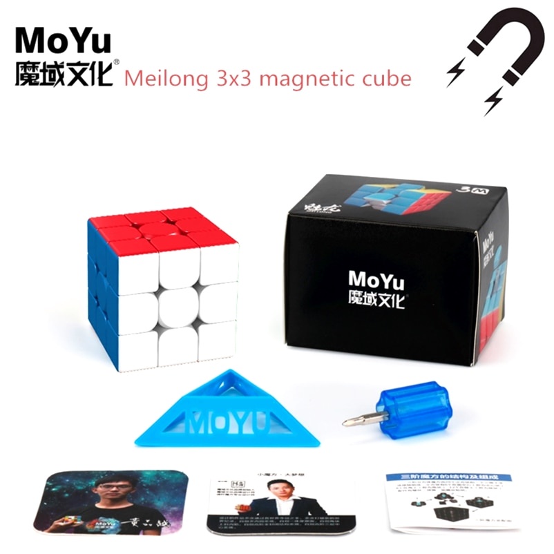 6x6 MoYu Stickerless Cube - Flagship Speed Magic Cubo -Rubi Puzzle Toy Kids  Gift