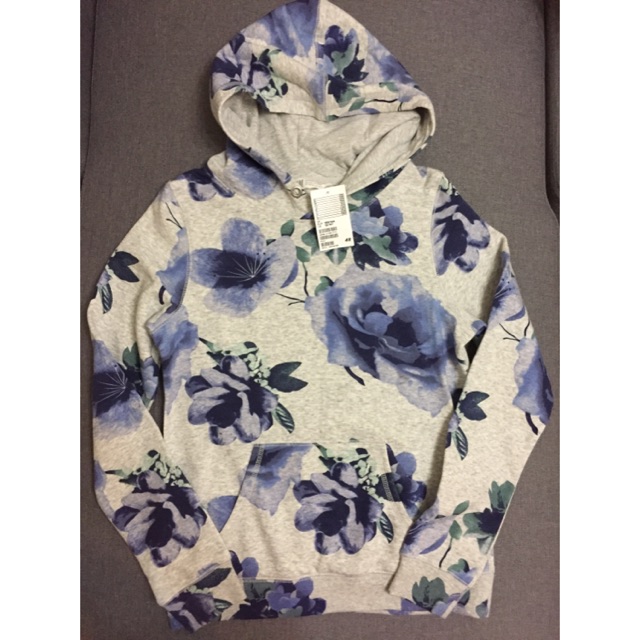 H&m floral outlet hoodie