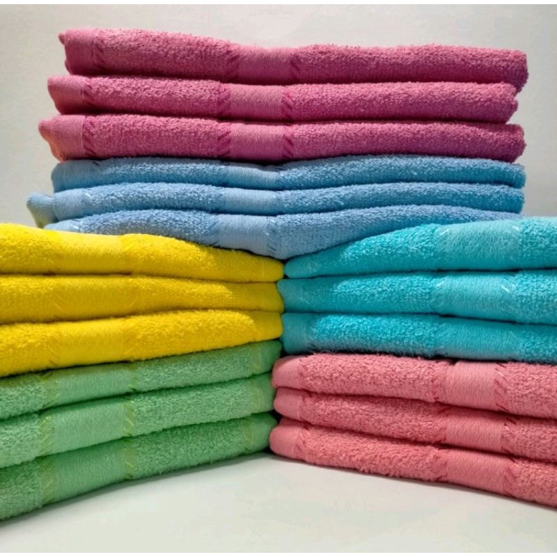 plain cannon bath towel (70x140cm)assorted color