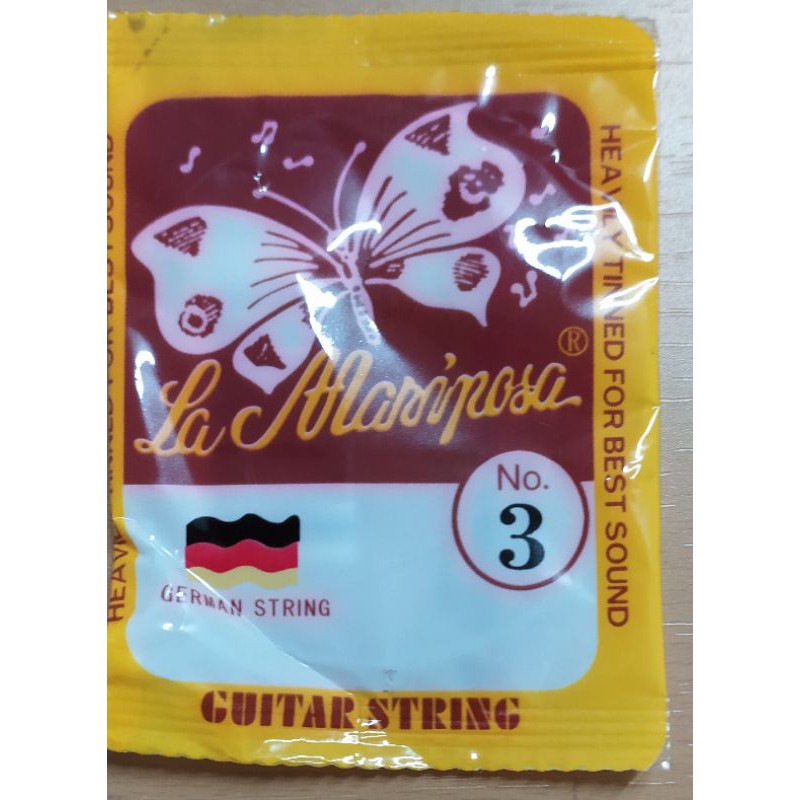 La Mariposa Guitar String 3 wholesale 50 s Shopee Philippines