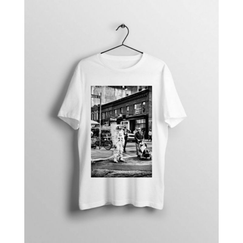 Black and deals white graphic tee