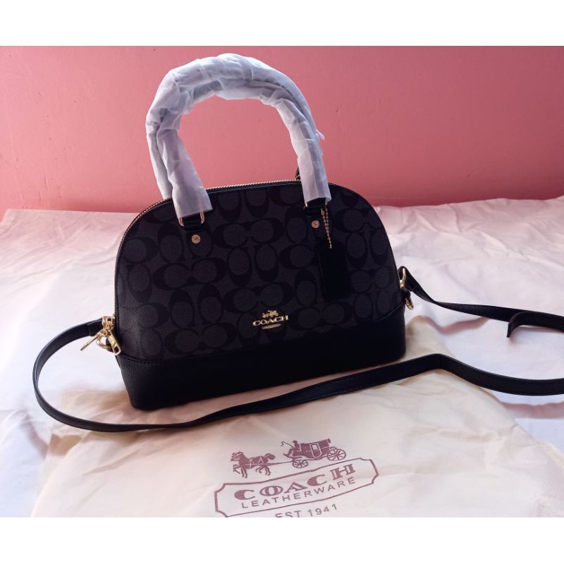 Coach mini sales black bag