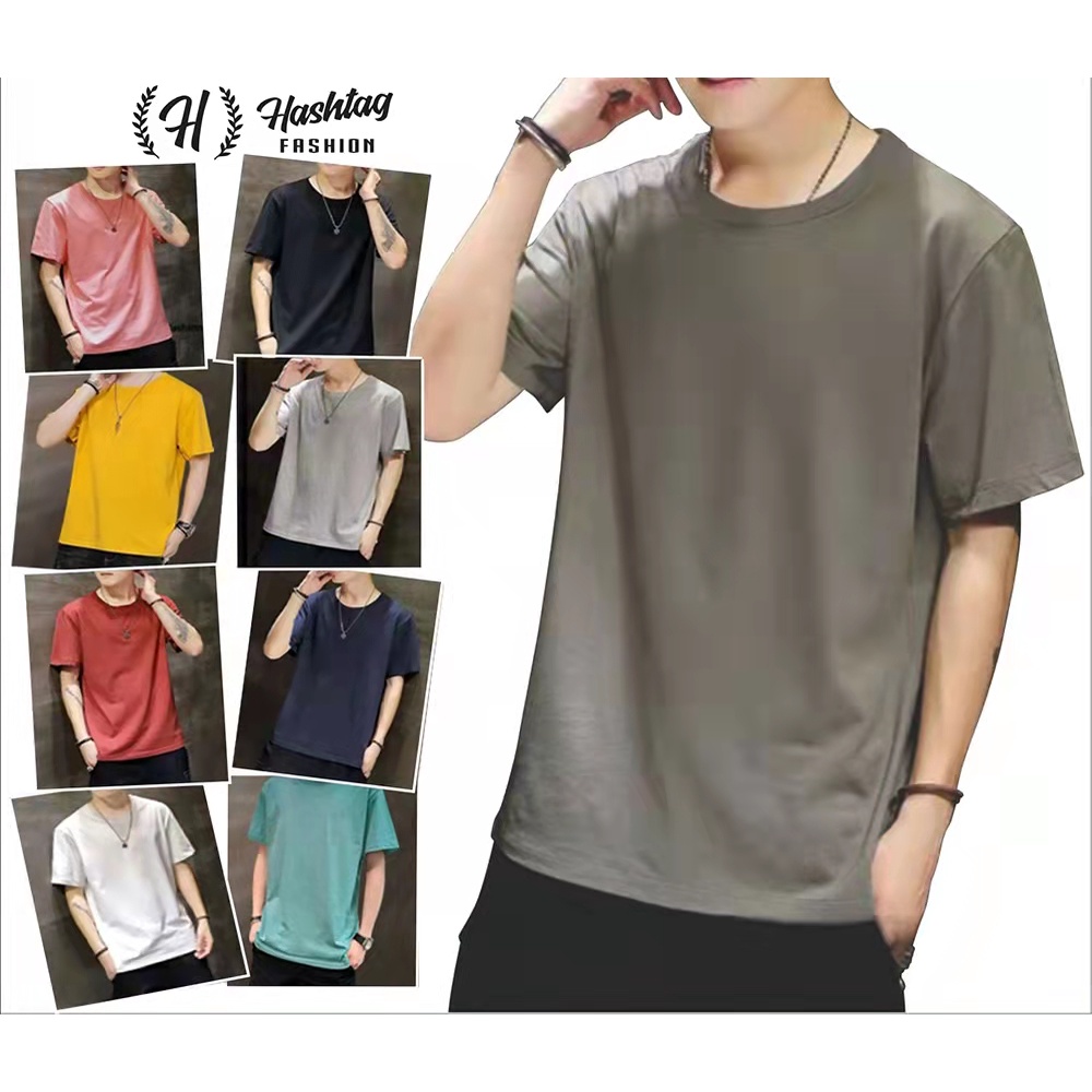 Plain solid clearance color t shirts