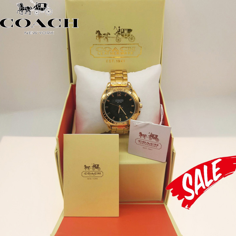 Coach leatherware est 1941 on sale watch