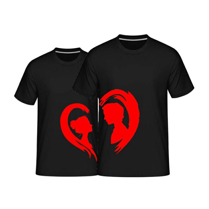 couple shirt heart