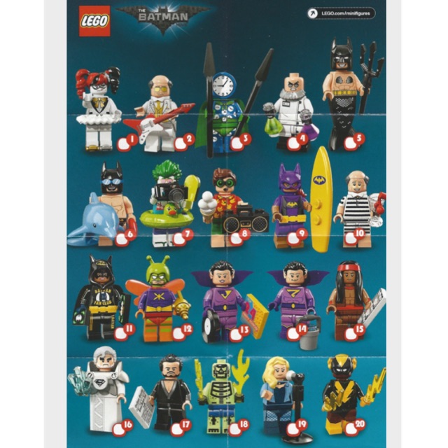 Lego batman figures clearance series 2