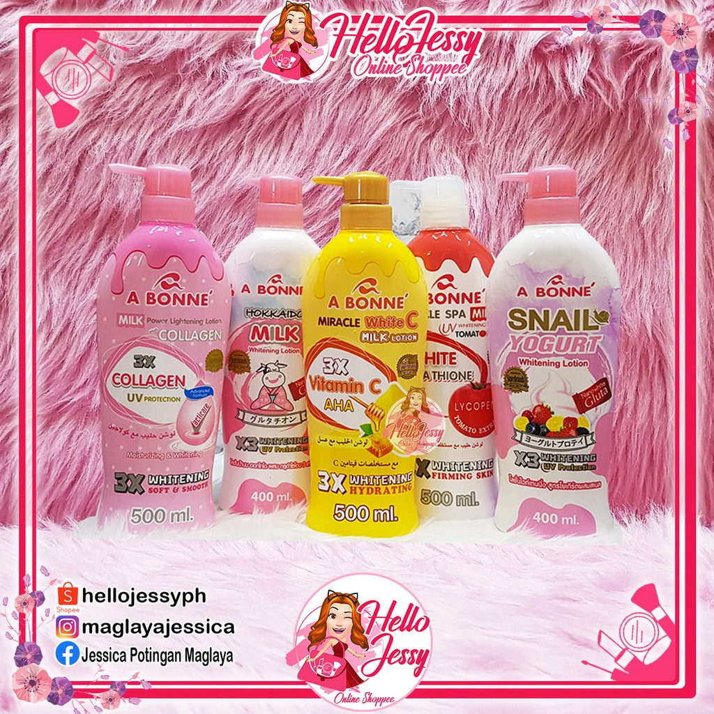 Abonne Lotion direct from Thailand🇹🇭 500ml Authentic | Shopee