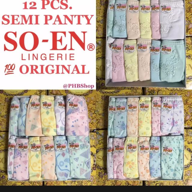 Original Soen Panty (SMP semi full panty)