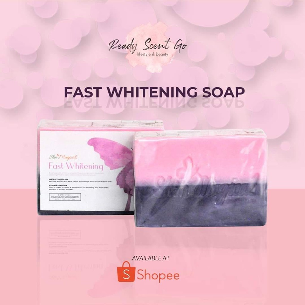 Fast Whitening Soap Skin Magical Shopee Philippines