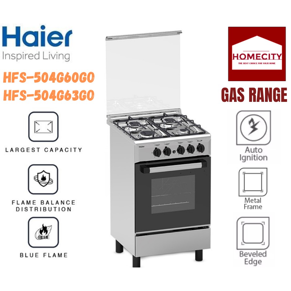Haier gas deals range